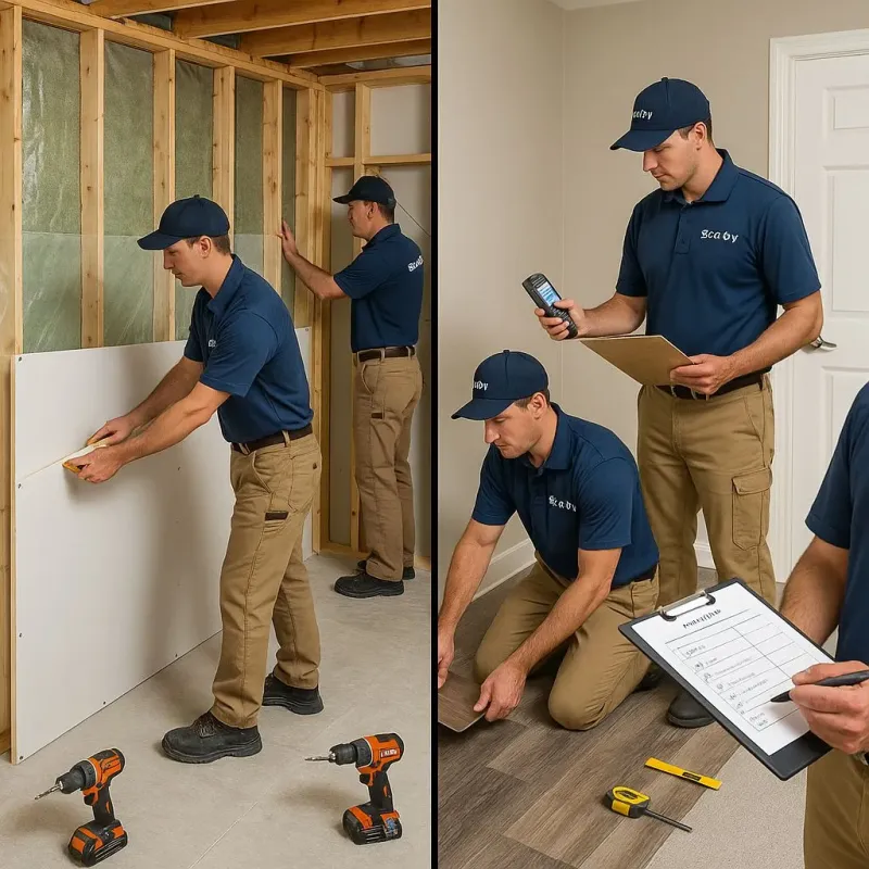 Repairs and Reconstruction process in Gorman, TX