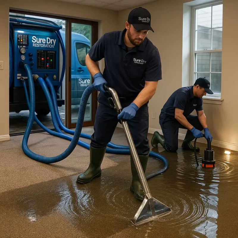 Water Extraction and Removal process in Gorman, TX